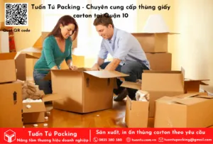 Tuấn Tú Packing - Chuyên cung cấp thùng carton chuyển nhà tại quận 10