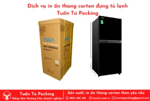 Thùng carton đựng tủ lạnh