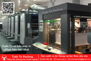 Dịch vụ in thùng carton in offset - Tuấn Tú Packing