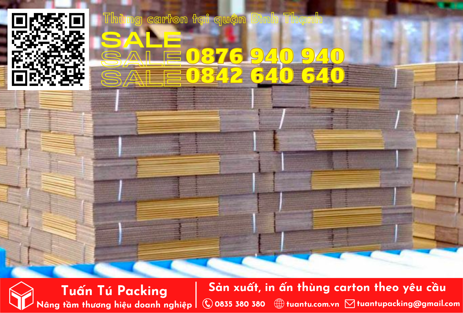 Tuấn Tú - Chuyên cung cấp thùng carton tại quận Bình Thạnh HCM