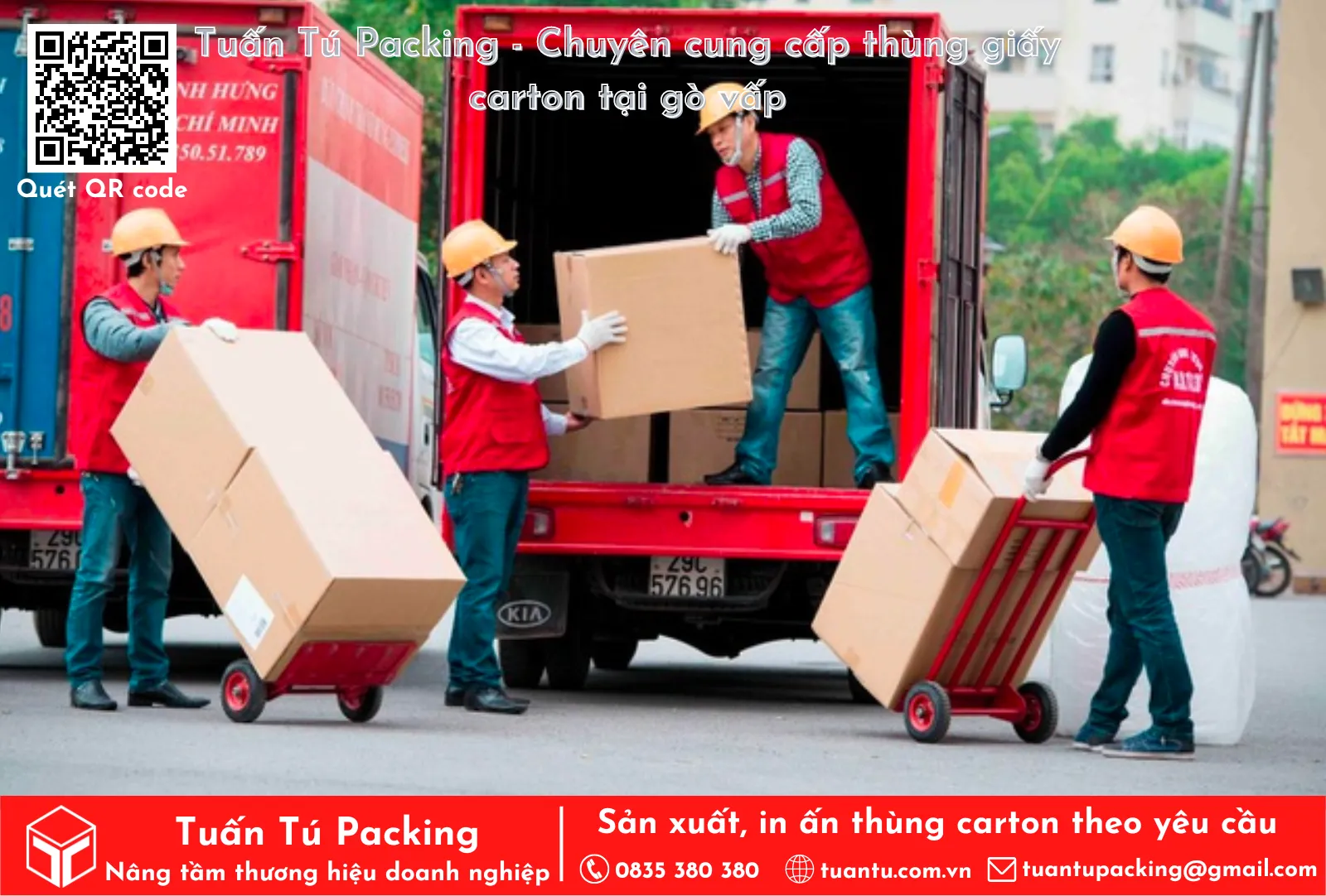 Tuấn Tú - Chuyên cung cấp thùng giấy chuyển nhà tại Gò Vấp